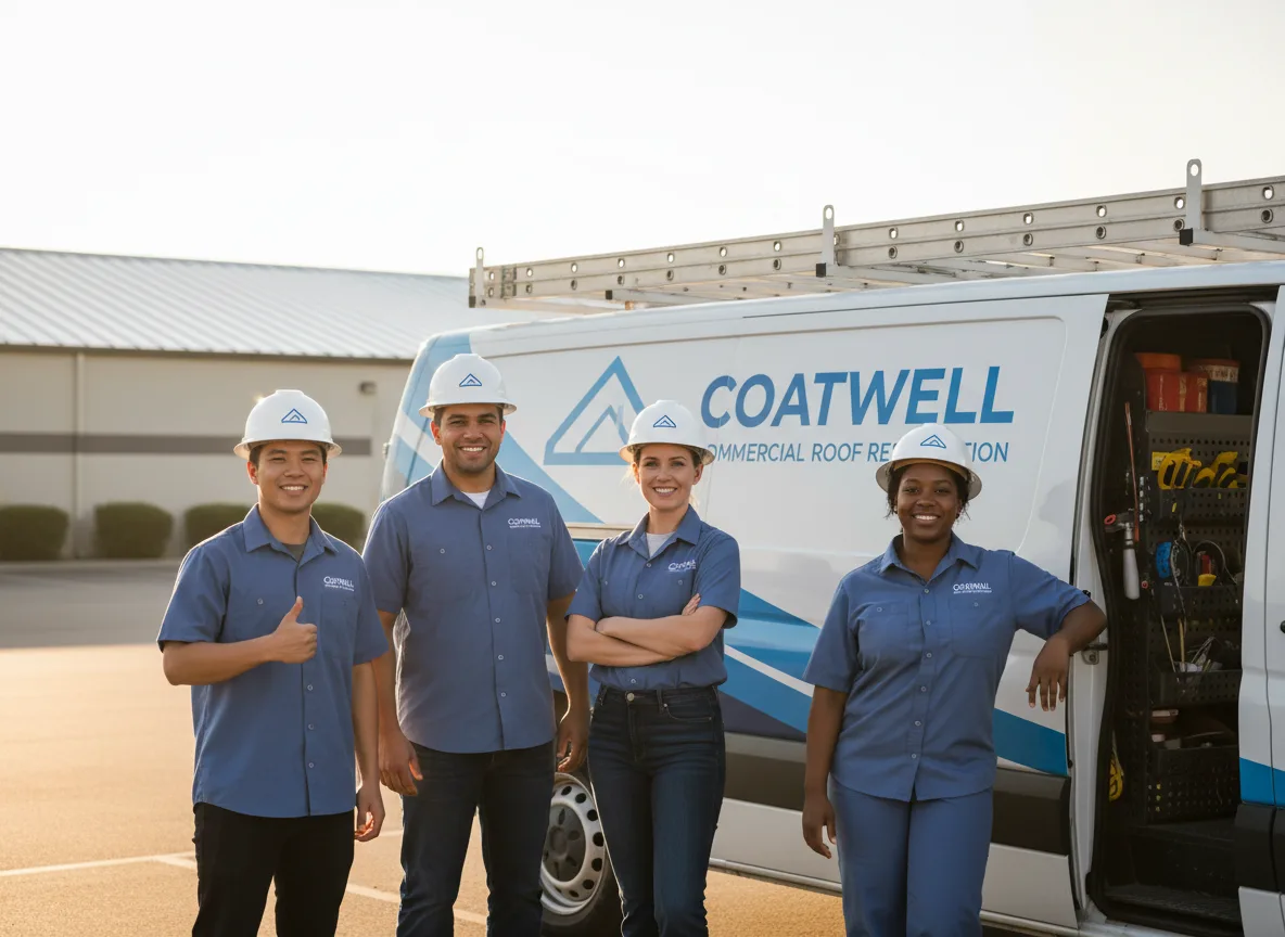Commercial roof coating company in Holcomb, KS